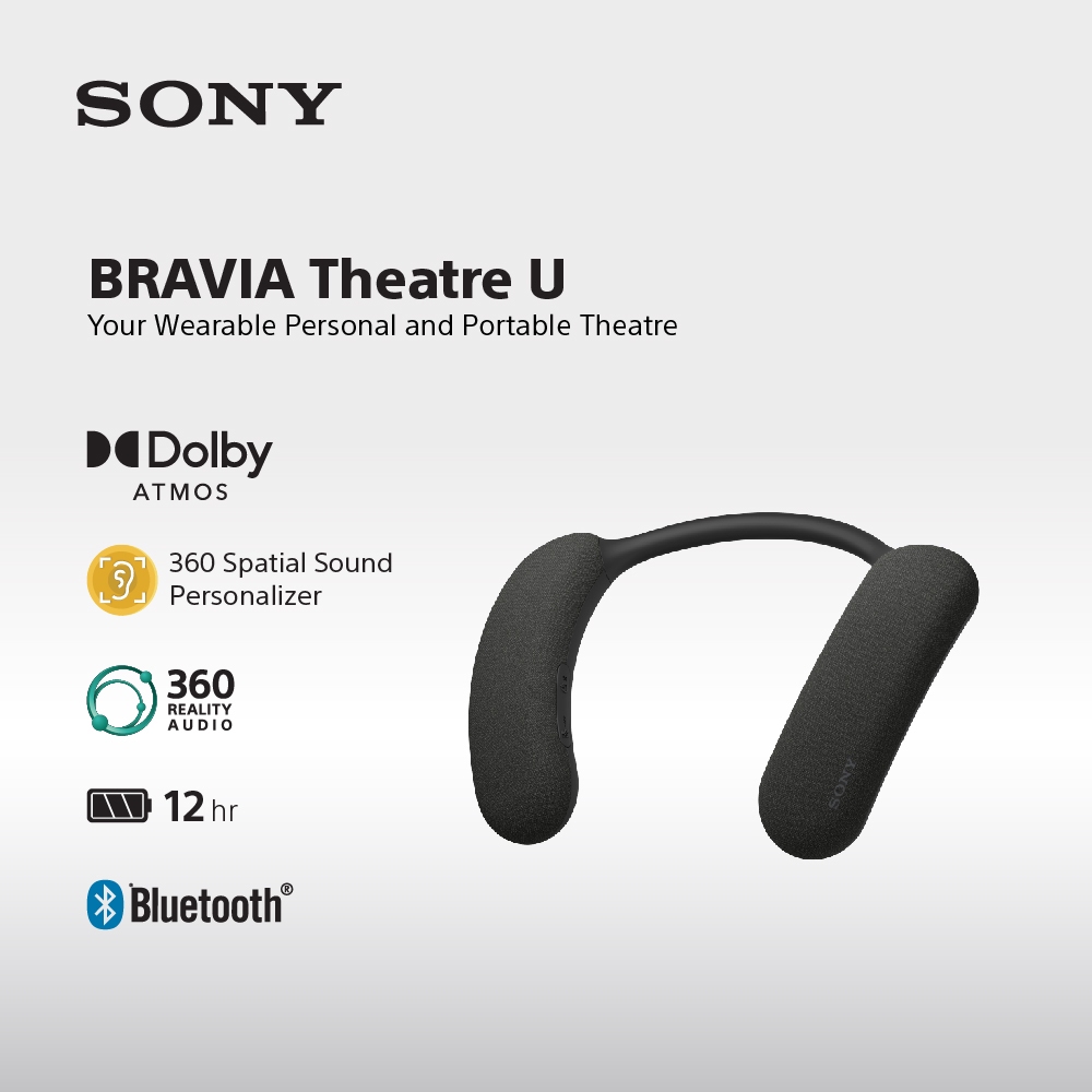 Jual SONY Original HT-AN7 BRAVIA Theatre U Wireless Neckband Speaker ...