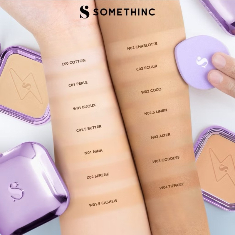 Jual READY(100% ORIGINAL) Somethinc Copy paste Cover Blur Powder ...