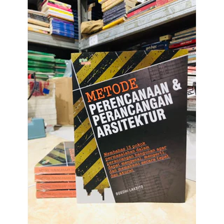 ( PROMO BUKU MURAH ORIGINAL ) BUKU DESAIN ARSITEKTUR / ARSITEK / METODE PERENCANAAN & PERANCANGAN ARSITEKTUR / DESAIN RUMAH / PEMBANGUNAN /