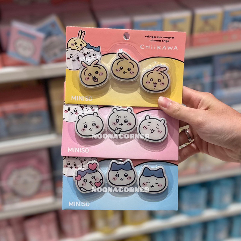 Aimants Chiikawa – Hachiware & Usagi – Décoration Frigo Japonaise Kawaï – Neufs