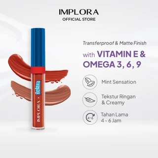Implora X Relaxa Matte Lip Cream (New Launch)