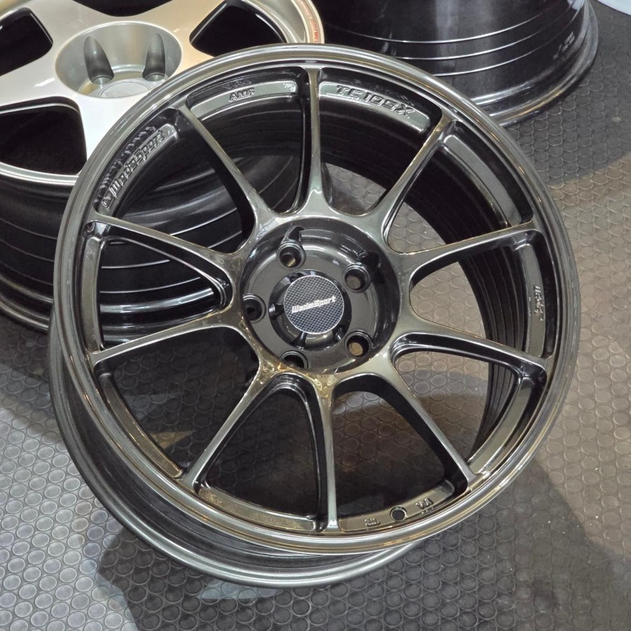 Jual velg mobil r18 lebar 9 et 28 TC105X FLOW FORMING velg ring 18 ...