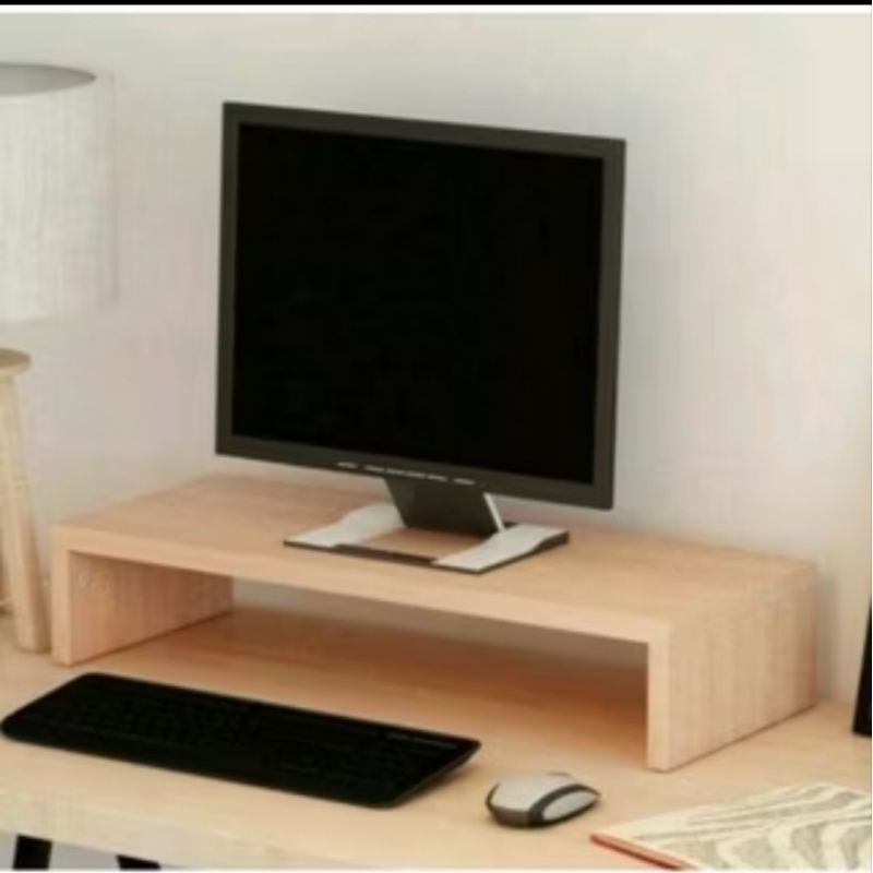 Jual rak penyimpanan monitor PC aesthetic | Shopee Indonesia