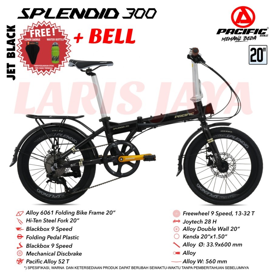 SEPEDA LIPAT ELEMENT POLICE MILAN 20 INCH SEPEDA LIPAT FOLDING BIKE  ELEMENT FOLDX X9 SEPEDA LIPAT