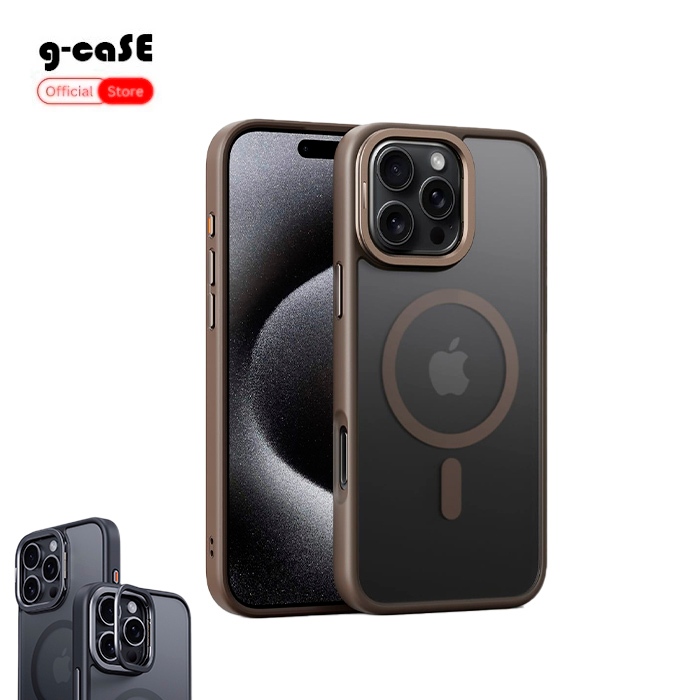 Jual G-caSE Magsafe Doff Case with Hidden Holder for Iphone 16 16Plus ...