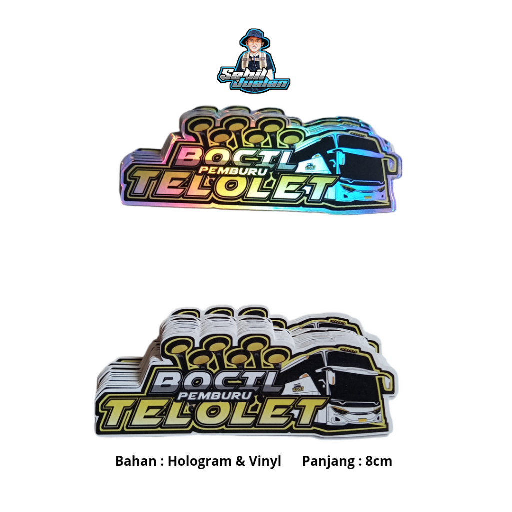 Jual Stiker Bocil Pemburu Telolet #sabiljualan | Shopee Indonesia