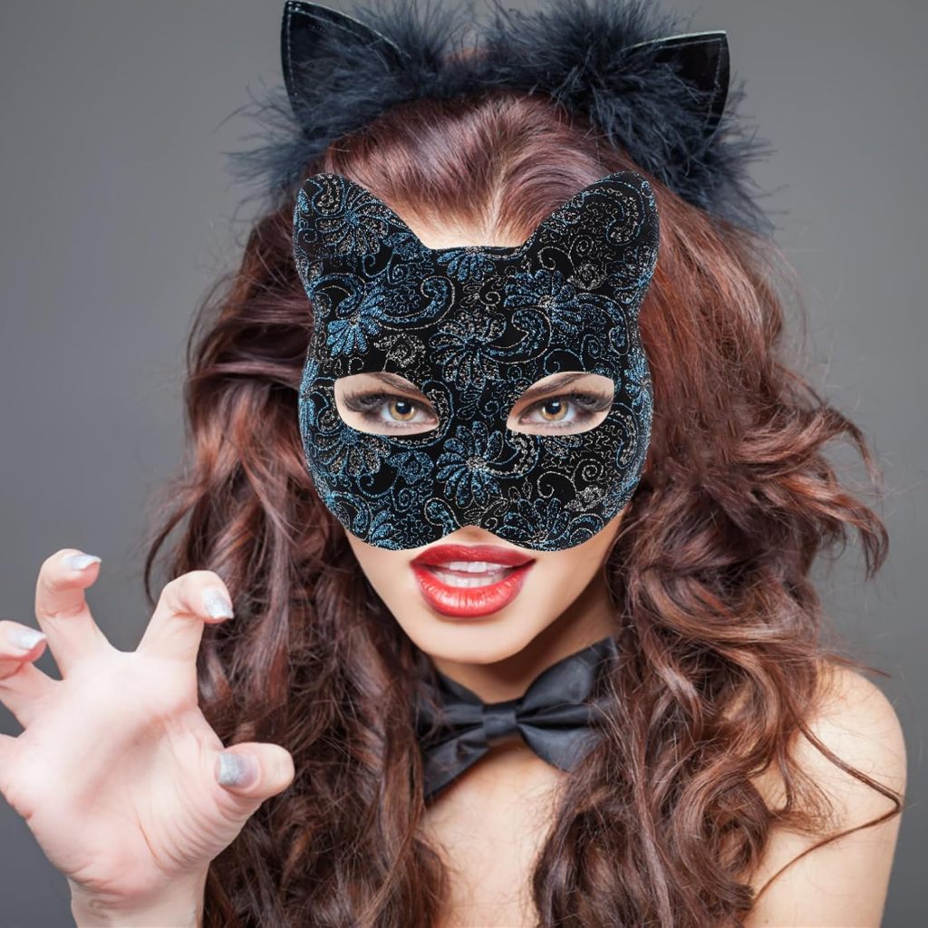 Jual Pesta Halloween Props Topeng Pesta Masquerade Animal Pesta Dewasa ...