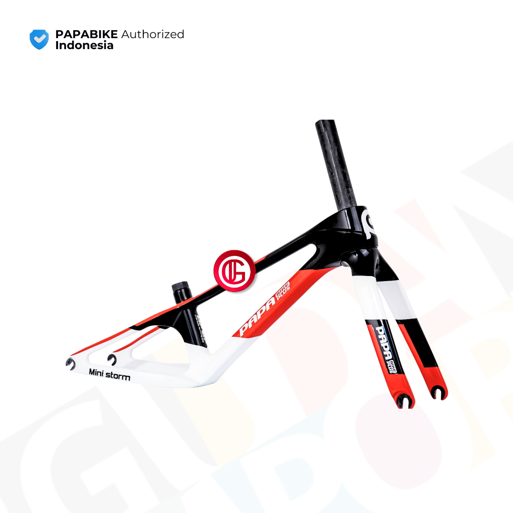 Jual [PRE ORDER] ??? PAPABIKE MINI STORM CARBON FRAME STANDART 