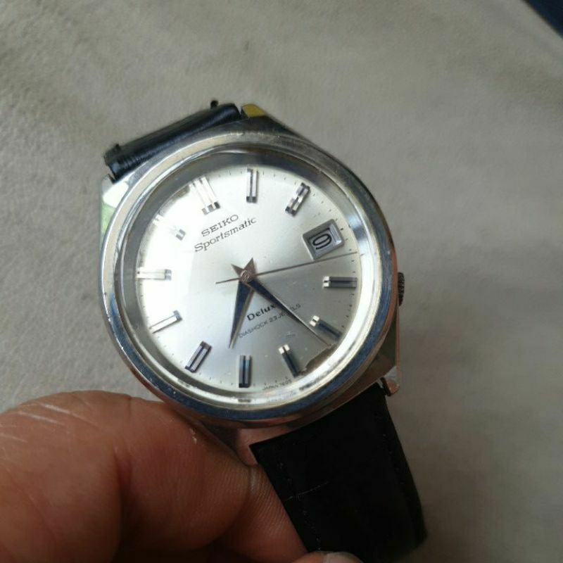 Jual Jam Vintage Langka Seiko Sportsmatic Deluxe Automatic Date