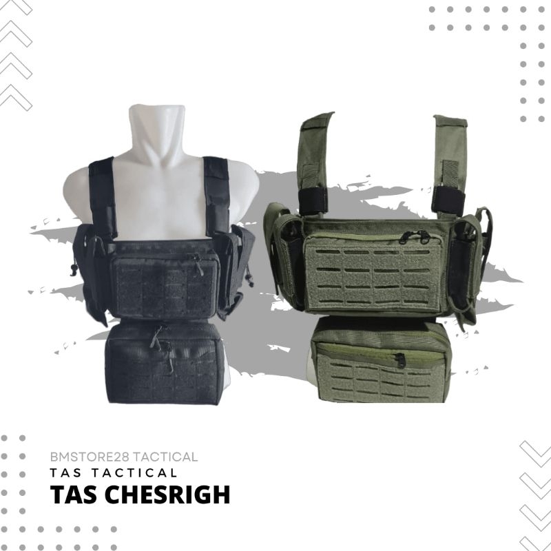Jual Chest Rig Taktis KRAKEN I Tas Dada Mini Chestrig Modular Hijau Tas ...