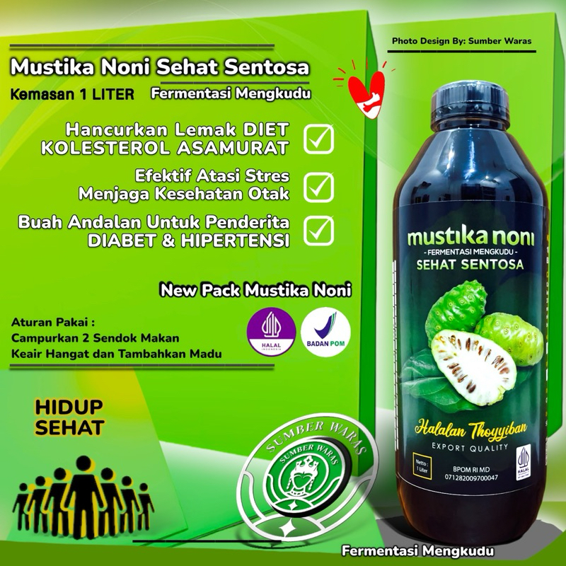 Jual Fermentasi Mengkudu Pace MUSTIKA NONI BPOM Sehat Sentosa Isi 1 ...