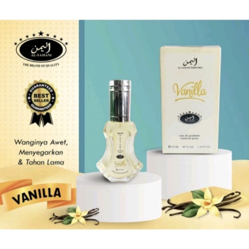 Jual parfum arab 35ml aroma VANILLA parfum Unitex Eau de parfum ...