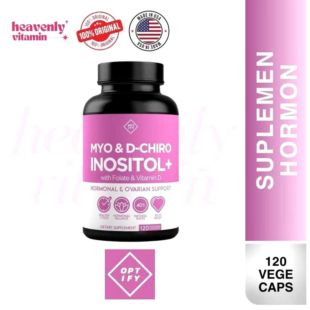 Jual SUPLEMENT PCOS OPTIFY MYO & D-CHIRO INOSITOL + WITH FOLATE ...