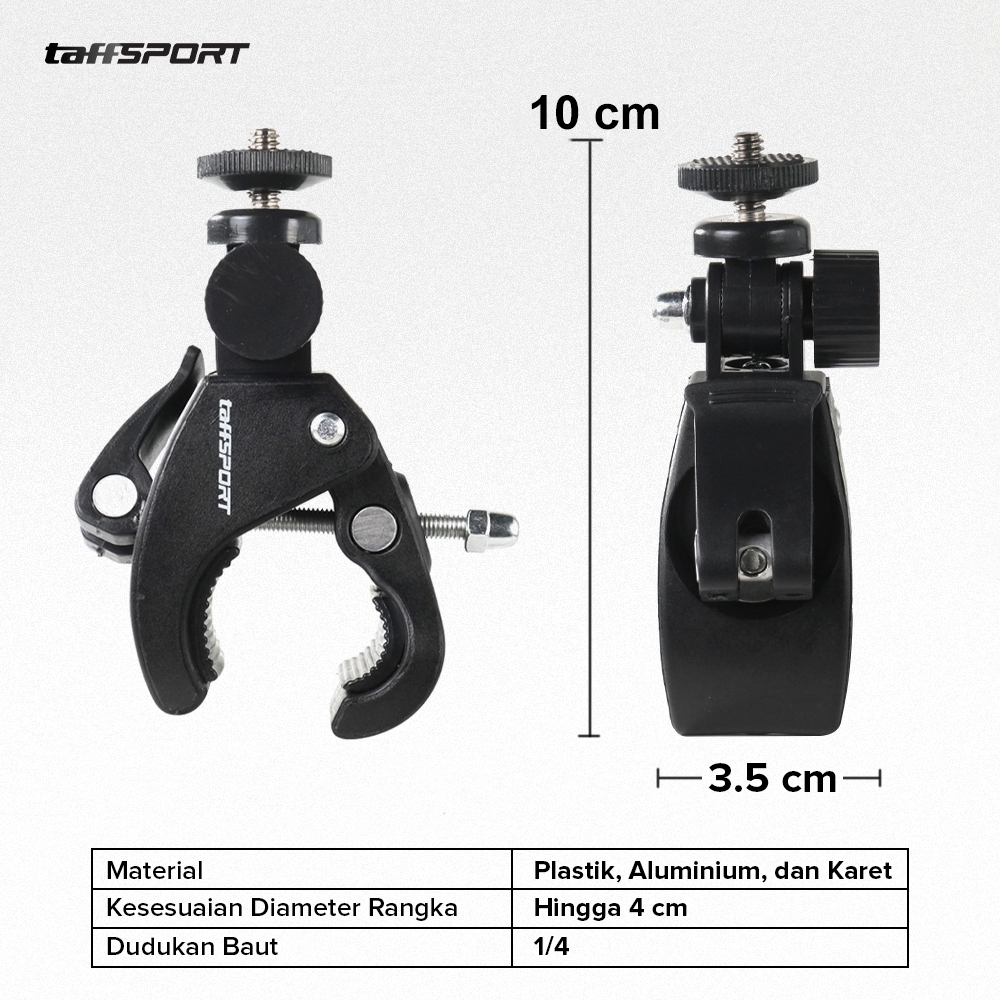 Jual Sepeda Bike Setang Seatpost Mount Clamp Handlebar Bracket For ...
