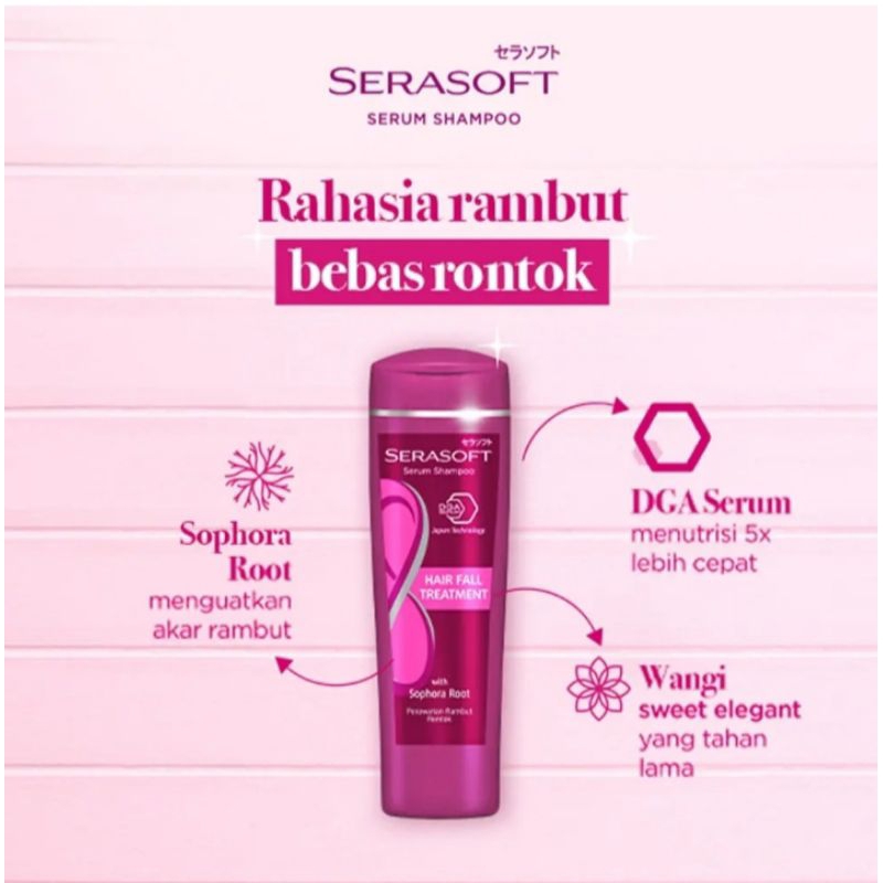 Jual Serasoft Shampoo Hair Fall Treatment 340mL | Shopee Indonesia