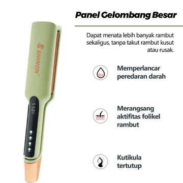 SHINON SH 9493 Catokan Jagung Gerigi Kecil Catok Rambut Wanita