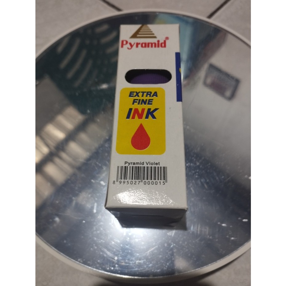 Jual TINTA STEMPEL PYRAMID INK / TINTA STAMP PAD - Ungu | Shopee Indonesia