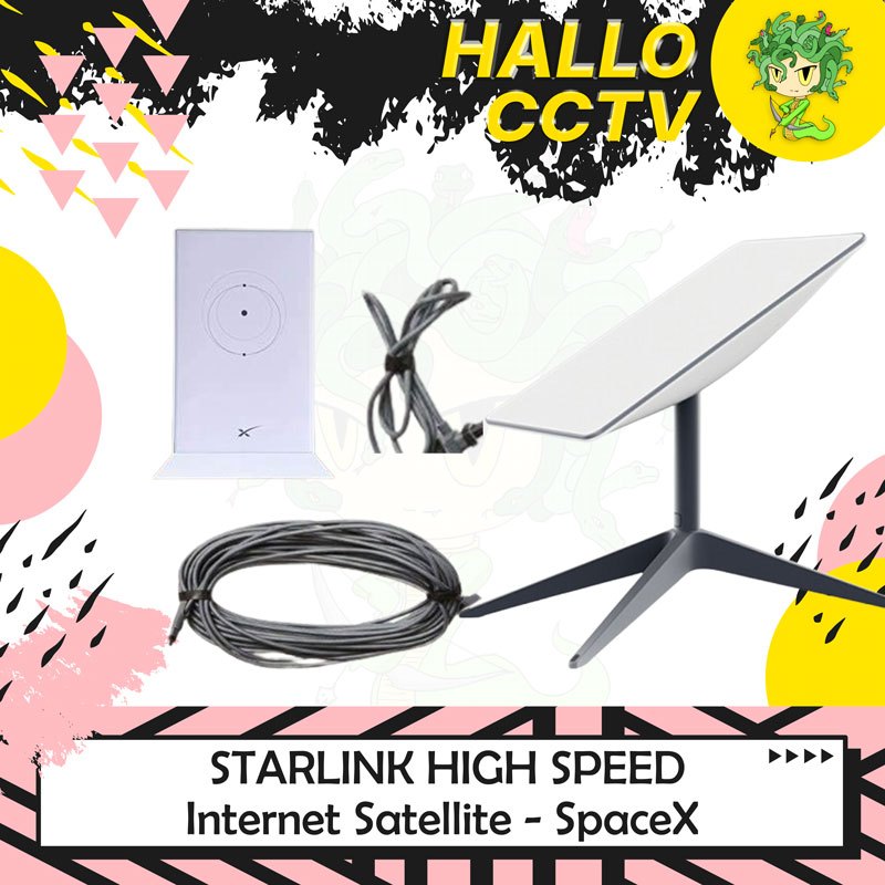 Jual STARLINK STANDARD INTERNET KIT SATELLITE ANTENNA & WIFI ROUTER KIT ...