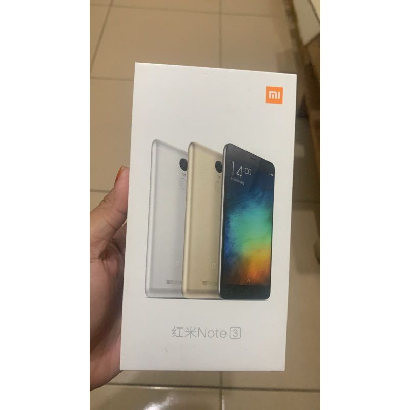 Jual Xiaomi Redmi Note 3 (2/16) - Gold - Brand New Old Stock | Shopee ...