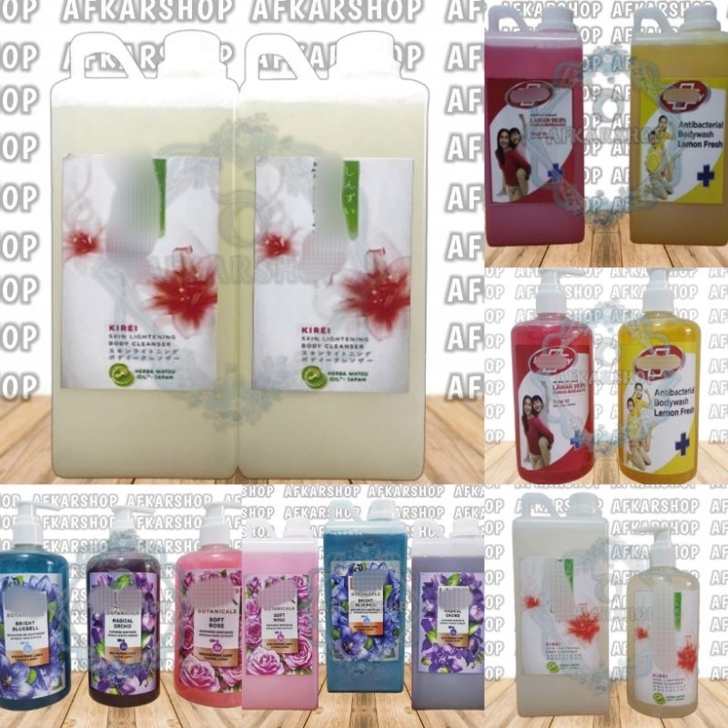Jual TERMURAH!!! SABUN MANDI 1L & 500ML PREMIUM KENTAL (NO STIKER