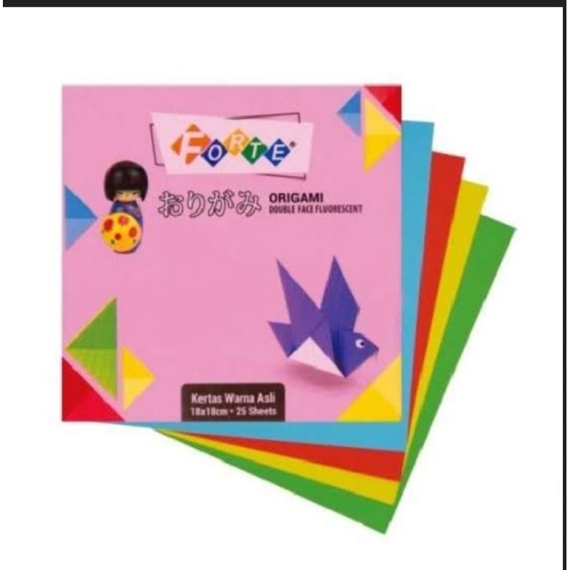 Jual Origami Forte 16x16cm Dua Sisi | Shopee Indonesia
