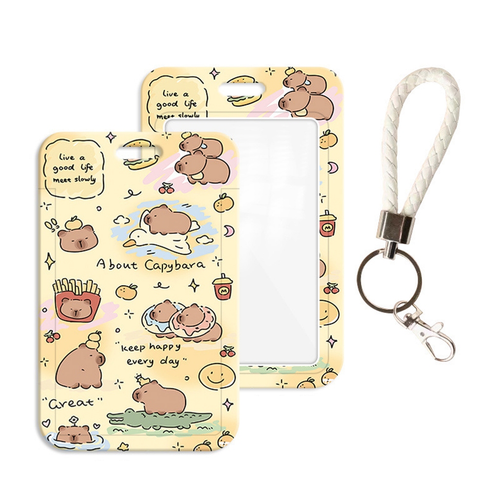 Jual ID CARD HOLDER MOTIF KAWAII TEMPAT KARTU PHOTOCARD PHOTO CARD