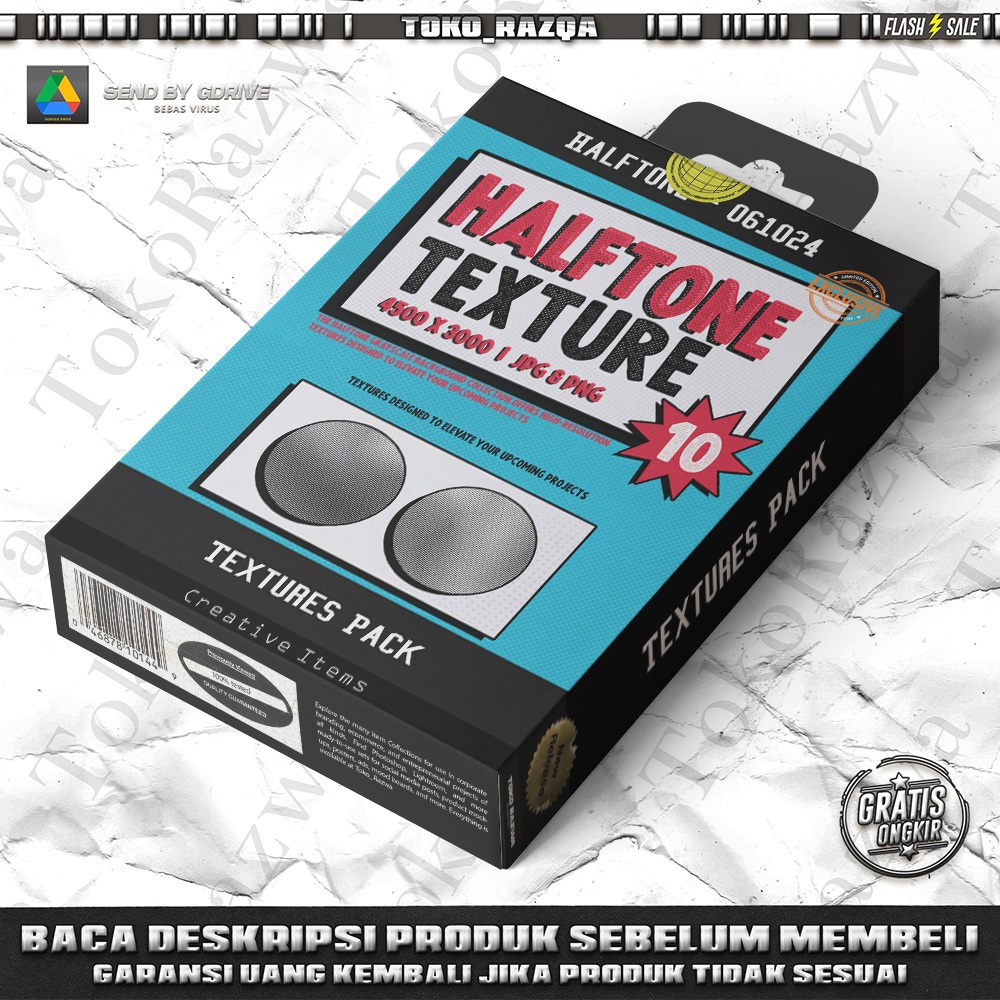 Jual 061024 - Halftone - Textures Pack | Shopee Indonesia