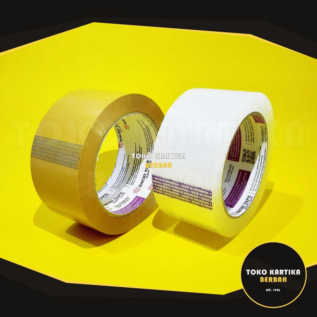 Jual LAKBAN NACHI 2 INCH 100 YARD / 48 MM - LAKBAN COKLAT / BENING