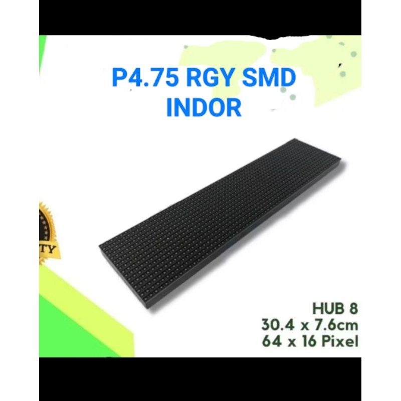 Jual PANEL LED P4.75 RGY LED SMD Display Module 64x16cm | Shopee Indonesia