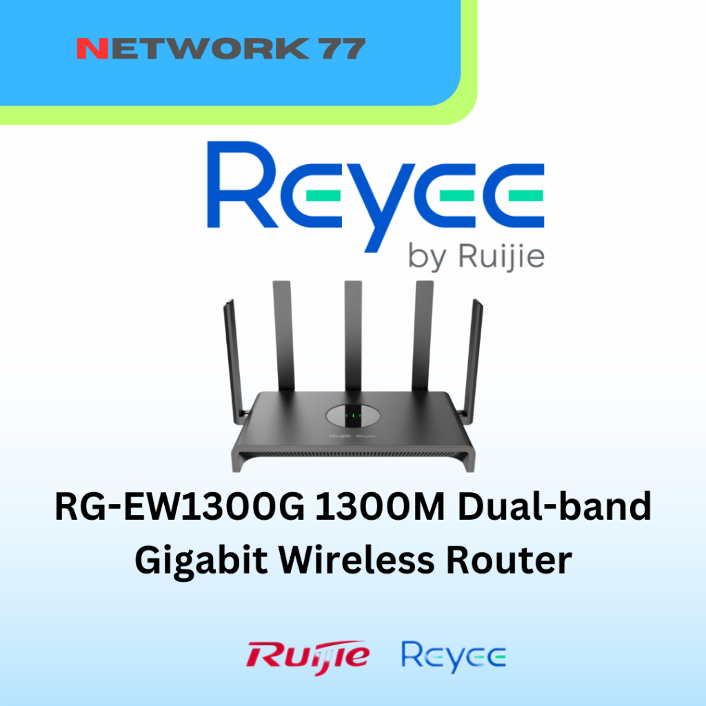 Jual Router Wireless Gigabit Band-ganda 1300M RG-EW1300G | Shopee Indonesia