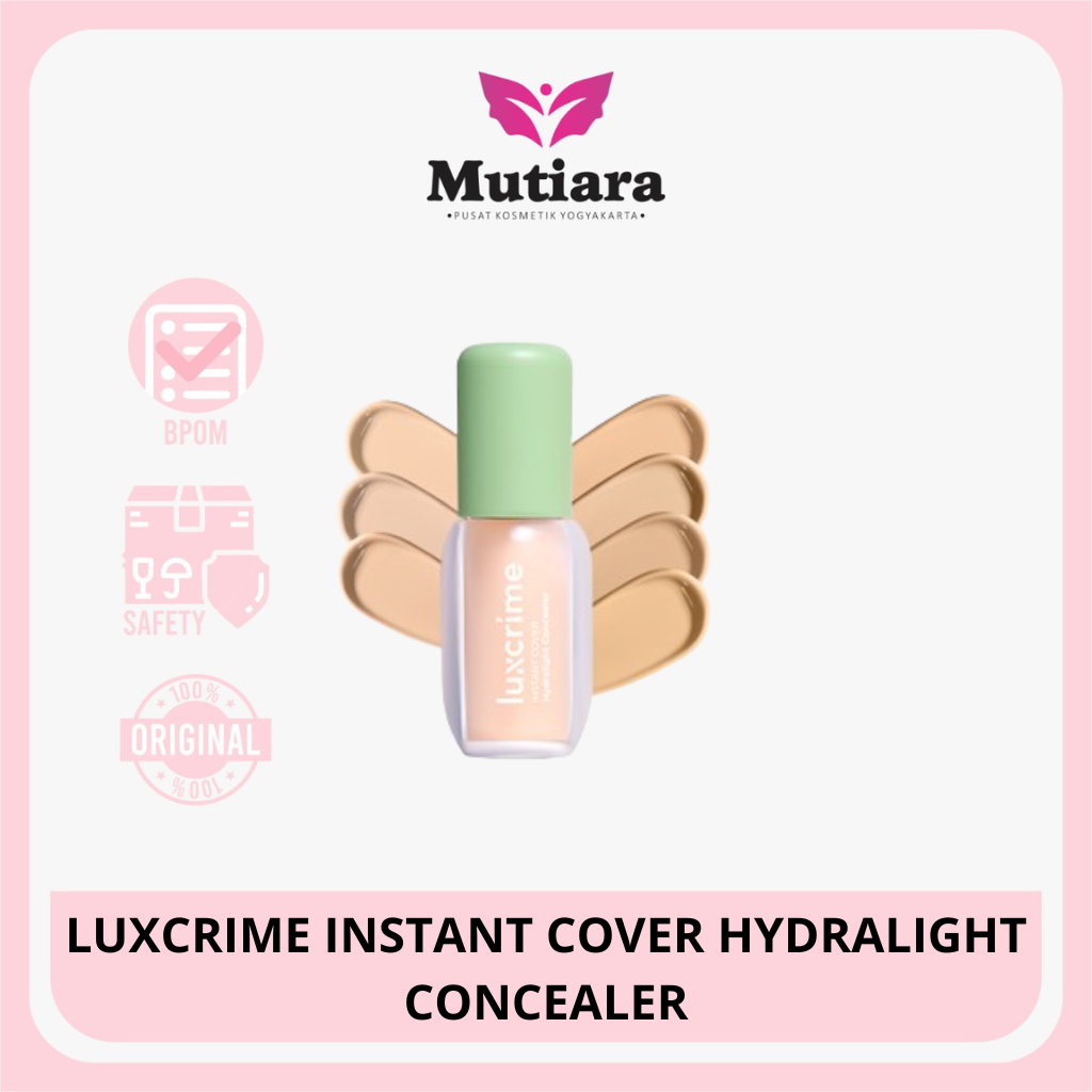 Jual LUXCRIME INSTANT COVER HYDRALIGHT CONCEALER | Shopee Indonesia