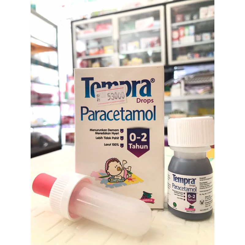 Jual Tempra Drops Paracetamol, Rasa anggur 15ml | Shopee Indonesia