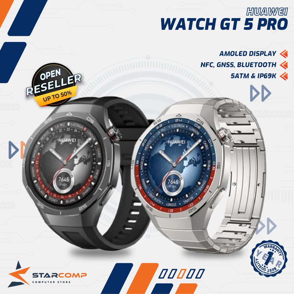 Jual HUAWEI Watch GT Pro Sports Pro-Level Golf Courses Map Up to