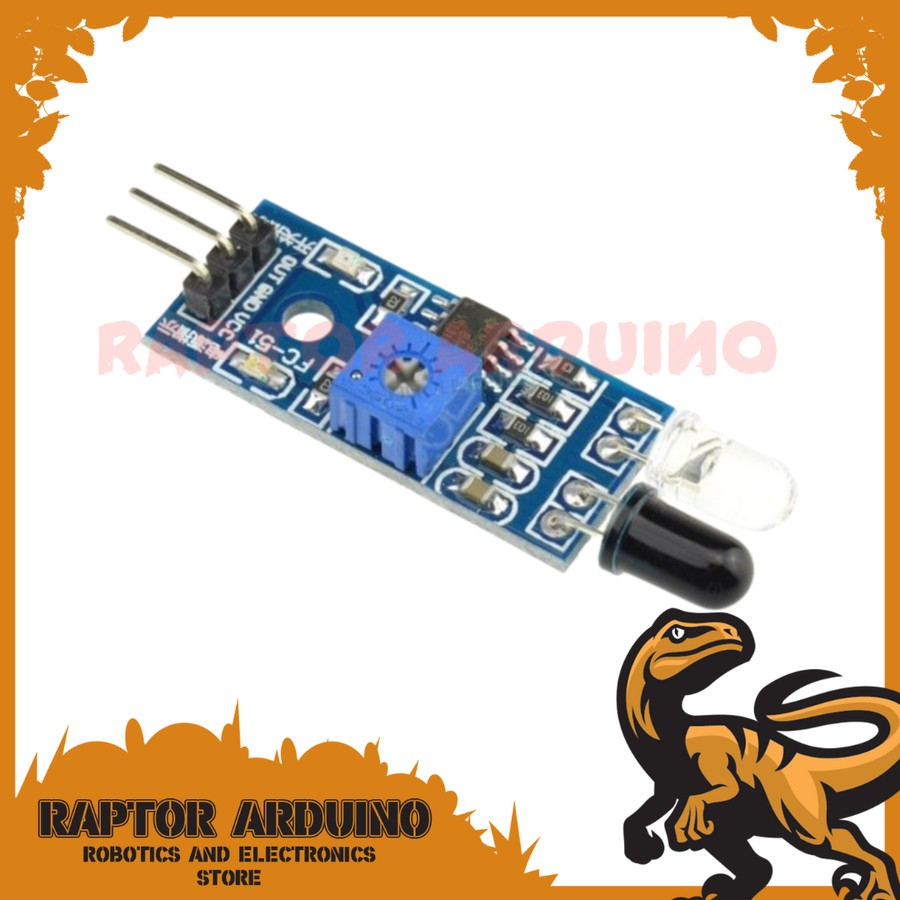Jual IR Infrared Obstacle Avoidance Sensor Module for Arduino Smart ...