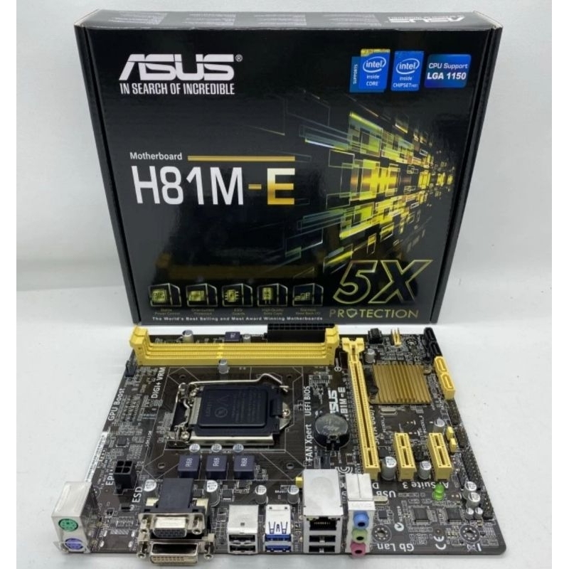 Jual Mainboard Asus H81ME LGA 1150 Core i3 4150 RAM 4 GB VGA Asus Nvidia GT218 PSU 500W Shopee Indonesia