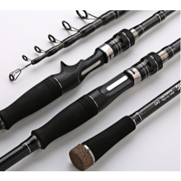 Jual Carbon Telescopic Street Fishing Rod Ultralight Hard Fishing Rod ...