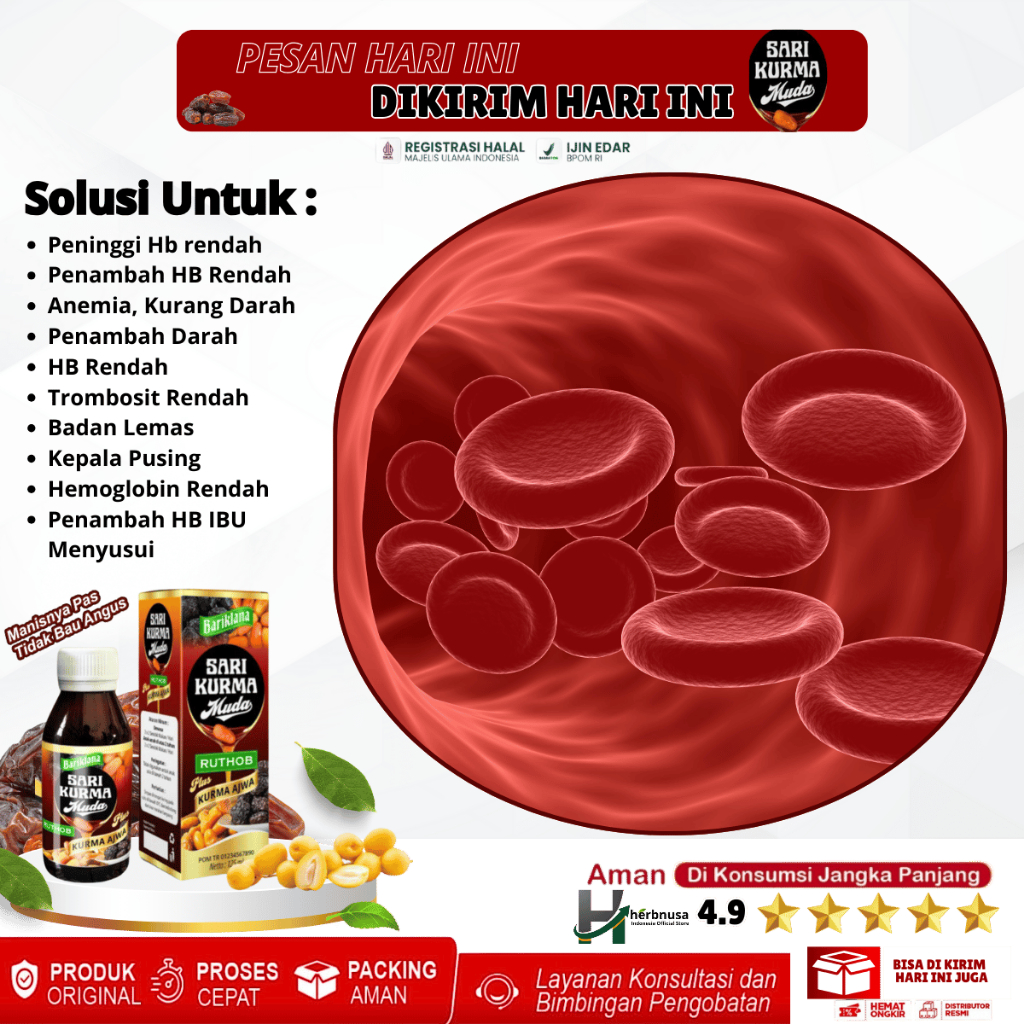 Jual Obat Peninggi Hb rendah, Penambah HB Rendah, Anemia, Kurang Darah ...