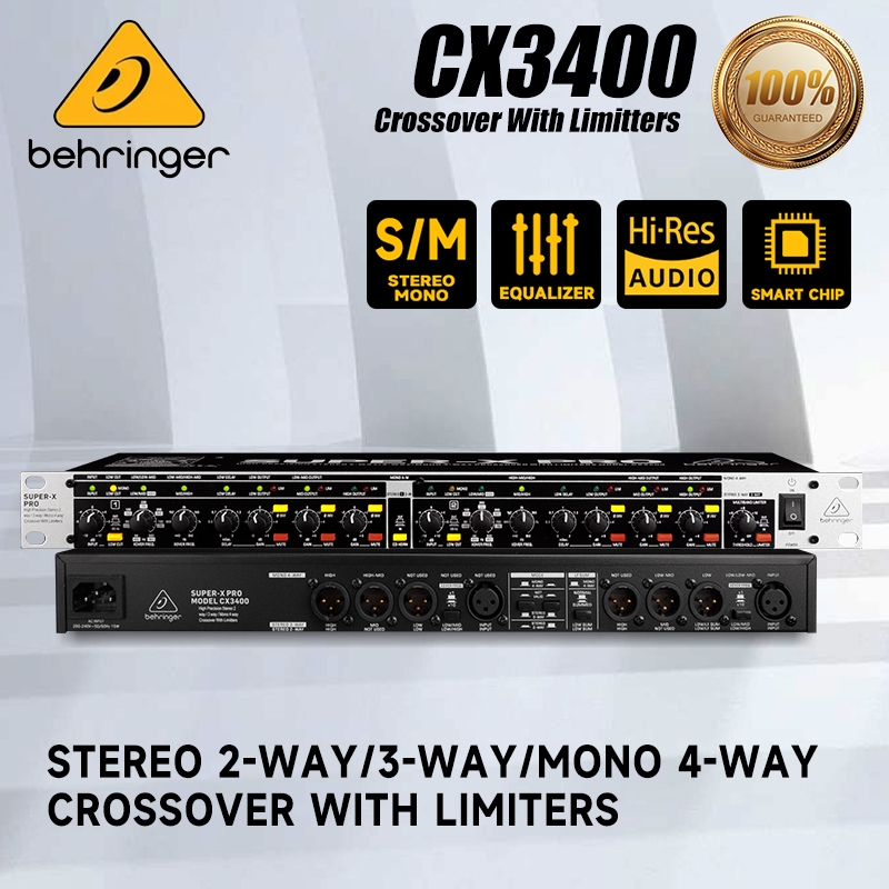 Jual Behringer CX3400 Stereo Stereo Single Road 4 Subniders Road ...