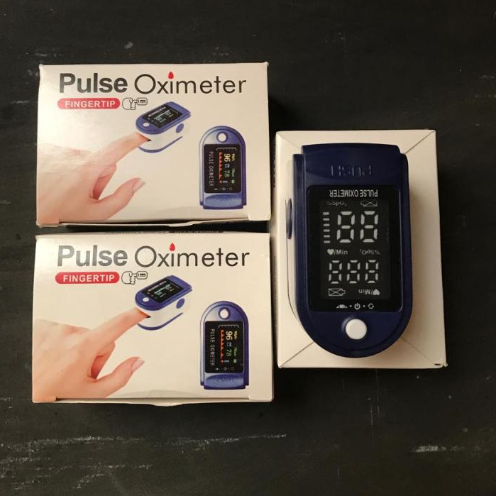 Jual Pulse oxymeter alat pengukur kadar oksigen | Shopee Indonesia