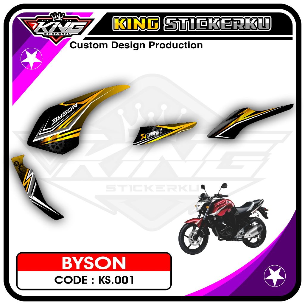 Jual Sticker Striping List Variasi Byson - Stiker Striping Aksesoris ...