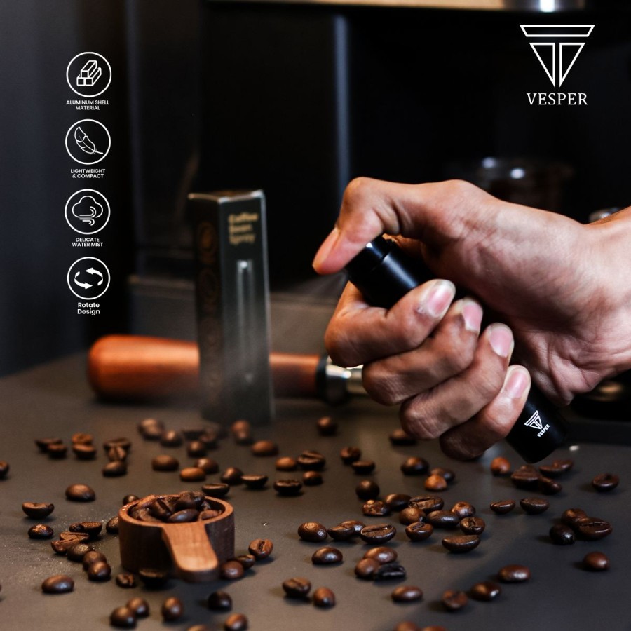 Jual vesper coffee bean spray bottle 10ml / semprotan mini biji kopi ...