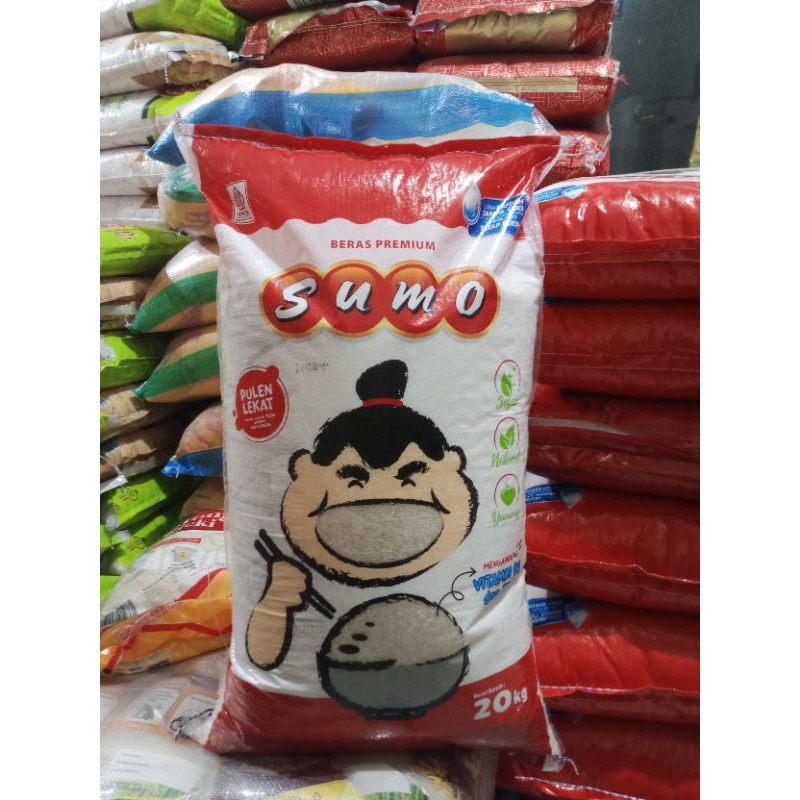 Jual Beras Sumo PULEN isi 20Kg Rice | Shopee Indonesia