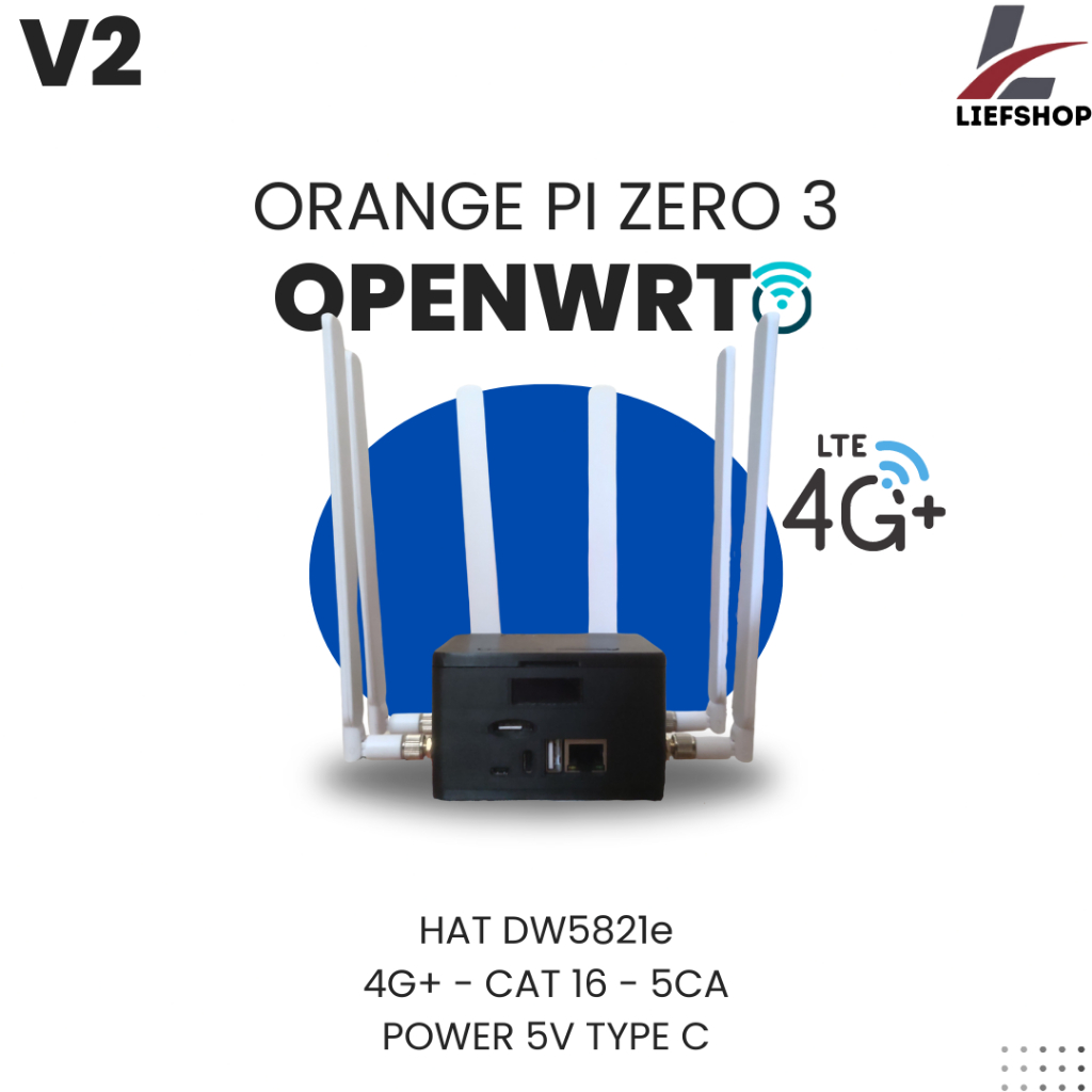 Jual OPIZ 3 OPENWRT - MODEM OPENWRT POWERFULL WIFI 5GHZ - 5CA CAT16 ...