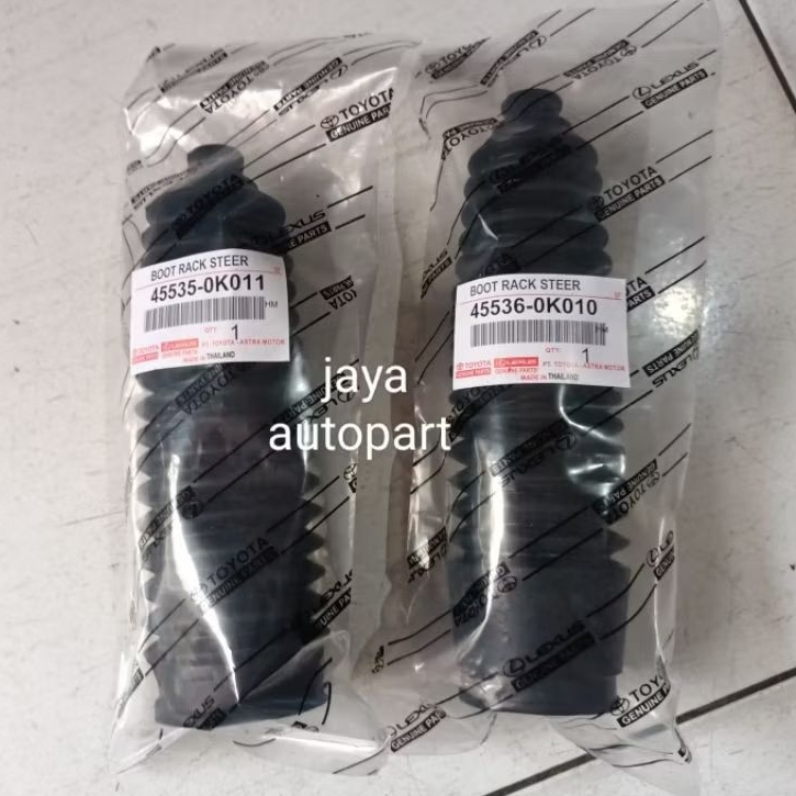 Jual boot rack steer karet steer Toyota Innova Fortuner Hilux harga per ...