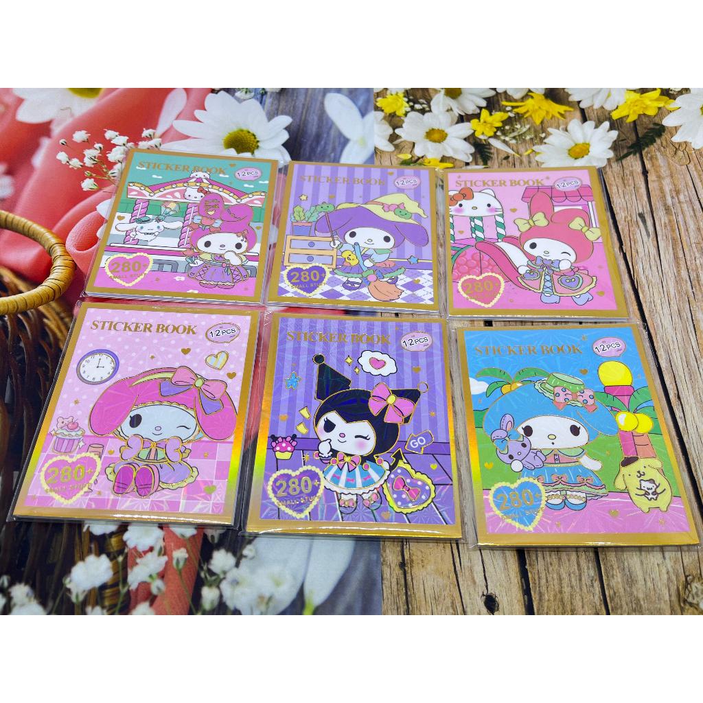Jual MAINAN ANAK STICKER BOOK SANRIO 301-04 - LABEL STICKER BUKU MELODY ...