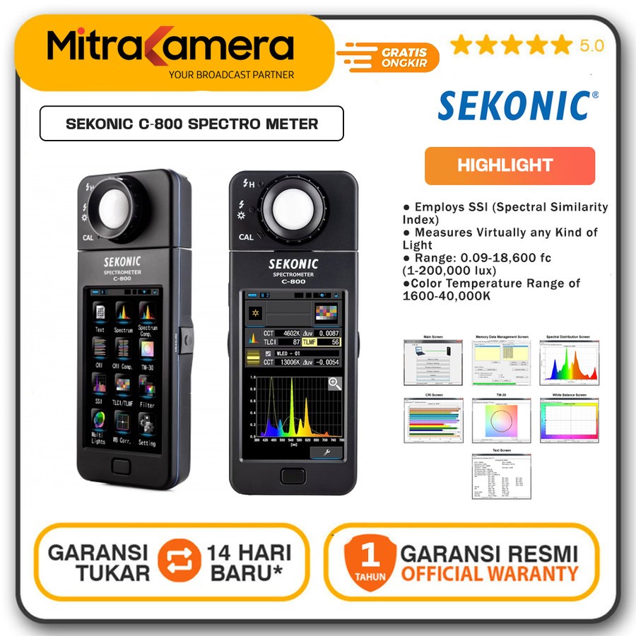 Jual Sekonic C-800 Spectro Meter | Shopee Indonesia