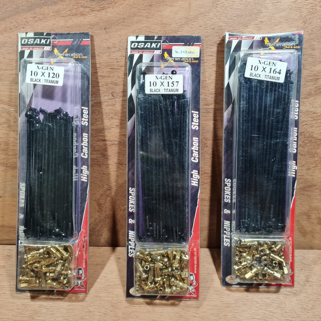 Jual Ruji/Jari-jari Velg Racing OSAKI X-GEN Original High Carbon Steel ...