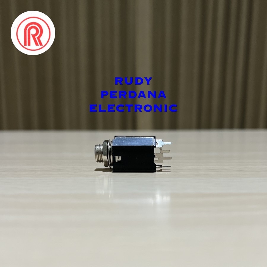 Jual SOCKET SOKET AKAI 6.5 MM STEREO 4 PIN MUR PANEL BODI SEGI KOTAK ...