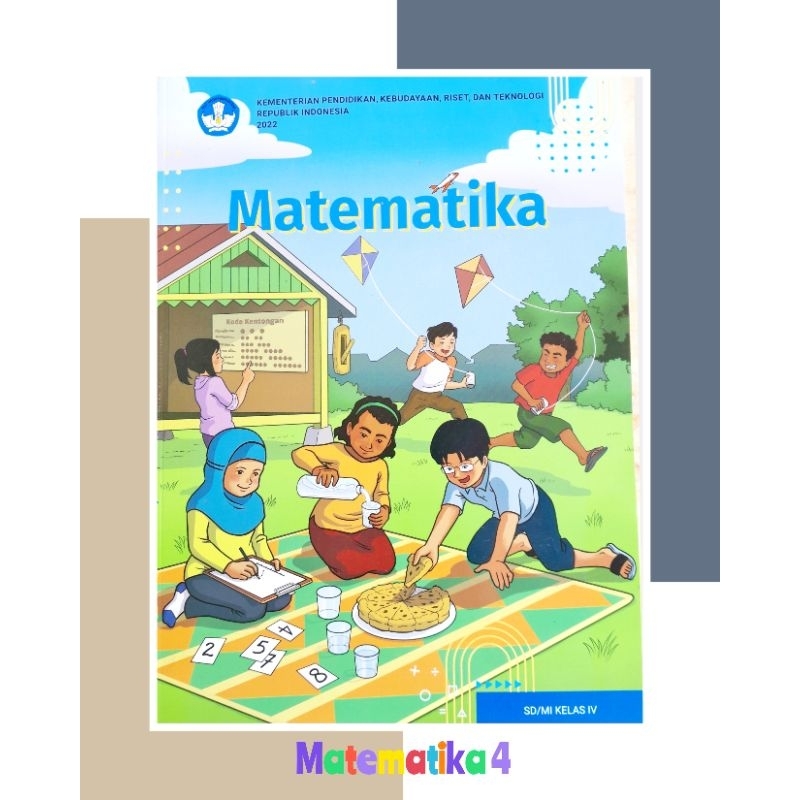 Jual Buku Matematika kelas 4 SD Kurikulum Merdeka | Shopee Indonesia