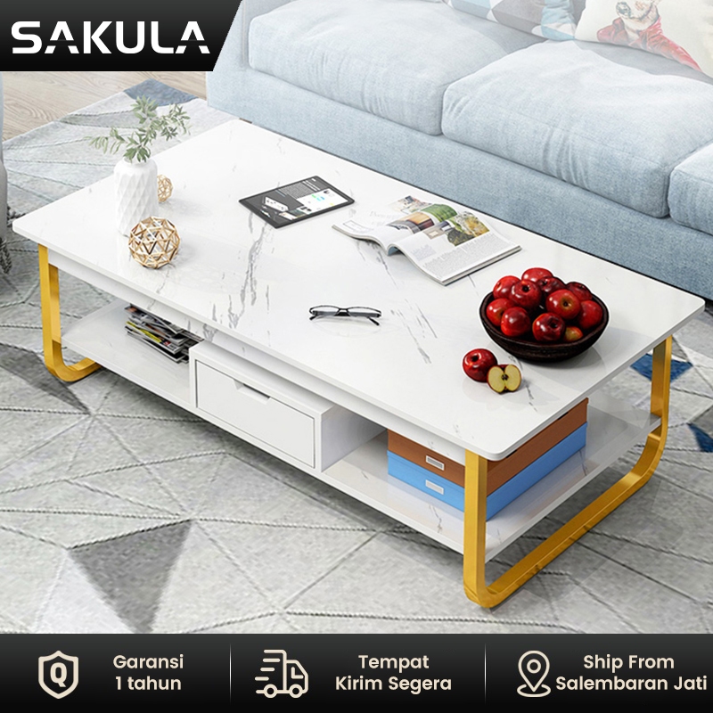 Jual SAKULA Meja Kopi Meja Tamu Meja Minimalis | Shopee Indonesia